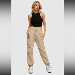 NWT Kuwalla Tee Baggy Parachute Pants